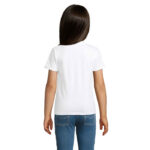 CRUSADER T-Shirt Kinder 150 g/m² White – Rückansicht