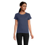 CRUSADER T-Shirt Damen 150 g/m² Blau – Vorderansicht