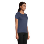 CRUSADER T-Shirt Damen 150 g/m² Blau – Rückansicht