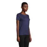CRUSADER T-Shirt Damen 150 g/m² Blau – Rückansicht