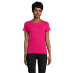CRUSADER T-Shirt Damen 150 g/m² Rosa – Vorderansicht