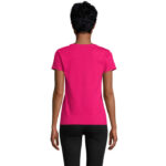 CRUSADER T-Shirt Damen 150 g/m² Rosa – Seitenansicht