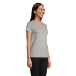 CRUSADER T-Shirt Damen 150 g/m² Grau – Rückansicht