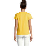 CRUSADER T-Shirt Damen 150 g/m² Gold – Seitenansicht