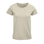 CRUSADER T-Shirt Damen 150 g/m² White – Vorderansicht