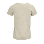 CRUSADER T-Shirt Damen 150 g/m² White – Rückansicht