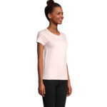 CRUSADER T-Shirt Damen 150 g/m² Rosa – Rückansicht