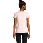 CRUSADER T-Shirt Damen 150 g/m² Rosa – Seitenansicht