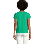 CRUSADER T-Shirt Damen 150 g/m² Grün – Seitenansicht