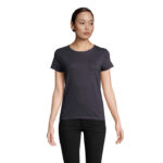 CRUSADER T-Shirt Damen 150 g/m² Grau – Vorderansicht
