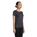 CRUSADER T-Shirt Damen 150 g/m² Grau – Rückansicht
