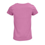 CRUSADER T-Shirt Damen 150 g/m² Rosa – Rückansicht