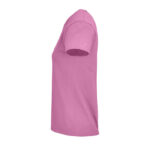 CRUSADER T-Shirt Damen 150 g/m² Rosa – Seitenansicht