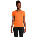 CRUSADER T-Shirt Damen 150 g/m² Orange – Vorderansicht