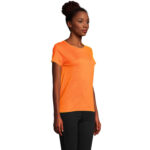 CRUSADER T-Shirt Damen 150 g/m² Orange – Rückansicht