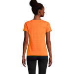 CRUSADER T-Shirt Damen 150 g/m² Orange – Seitenansicht
