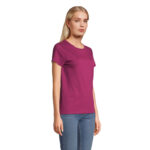 CRUSADER T-Shirt Damen 150 g/m² Purple – Seitenansicht