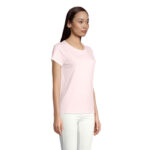 CRUSADER T-Shirt Damen 150 g/m² Rosa – Rückansicht