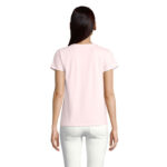 CRUSADER T-Shirt Damen 150 g/m² Rosa – Seitenansicht