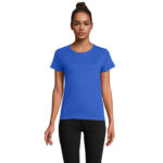 CRUSADER T-Shirt Damen 150 g/m² Blau – Vorderansicht