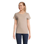 CRUSADER T-Shirt Damen 150 g/m² Braun – Vorderansicht