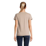 CRUSADER T-Shirt Damen 150 g/m² Braun – Rückansicht