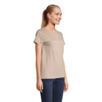 CRUSADER T-Shirt Damen 150 g/m² Braun – Seitenansicht