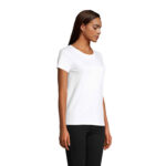 CRUSADER T-Shirt Damen 150 g/m² White – Rückansicht