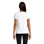 CRUSADER T-Shirt Damen 150 g/m² White – Seitenansicht