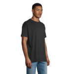 BOXY Oversize-T-Shirt Herren Schwarz – Seitenansicht