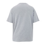 BOXY Oversize-T-Shirt Herren Grau – Rückansicht
