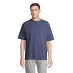 BOXY Oversize-T-Shirt Herren Blau – Vorderansicht