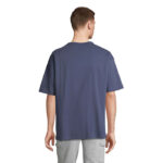 BOXY Oversize-T-Shirt Herren Blau – Rückansicht