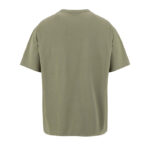 BOXY Oversize-T-Shirt Herren Grün – Rückansicht