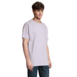 BOXY Oversize-T-Shirt Herren Purple – Rückansicht