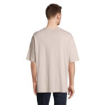 BOXY Oversize-T-Shirt Herren Grau – Rückansicht