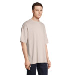 BOXY Oversize-T-Shirt Herren Grau – Seitenansicht