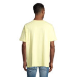 BOXY Oversize-T-Shirt Herren Gelb – Rückansicht