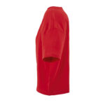 BOXY Oversize-T-Shirt Damen Rot – Seitenansicht