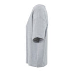 BOXY Oversize-T-Shirt Damen Grau – Seitenansicht