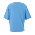 BOXY Oversize-T-Shirt Damen Blau – Rückansicht