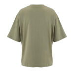 BOXY Oversize-T-Shirt Damen Grün – Rückansicht