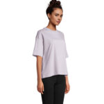 BOXY Oversize-T-Shirt Damen Purple – Rückansicht