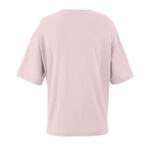 BOXY Oversize-T-Shirt Damen Rosa – Rückansicht