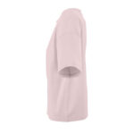 BOXY Oversize-T-Shirt Damen Rosa – Seitenansicht