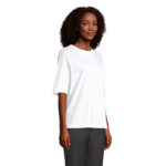 BOXY Oversize-T-Shirt Damen White – Seitenansicht