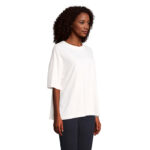 BOXY Oversize-T-Shirt Damen White – Seitenansicht