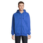CARTER Full-Zip-Hoodie Blau – Vorderansicht