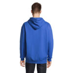 CARTER Full-Zip-Hoodie Blau – Rückansicht