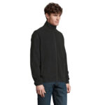 FACTOR Fleecejacke Herren 280 g/m² Schwarz – Rückansicht